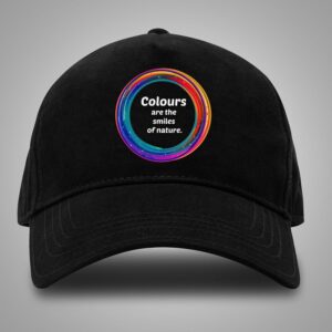 Black Cotton Baseball Cap - Unisex