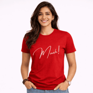 Muah! Red Unisex T-Shirt