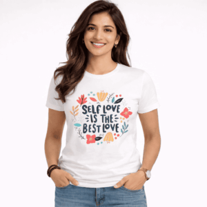 Self Love is the Best Love White Unisex T-Shirt