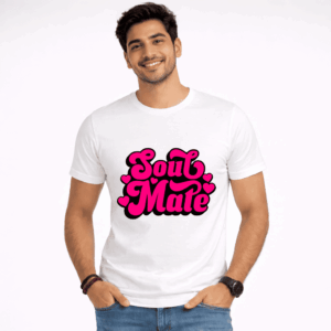 Soulmate Men's White T-Shirt